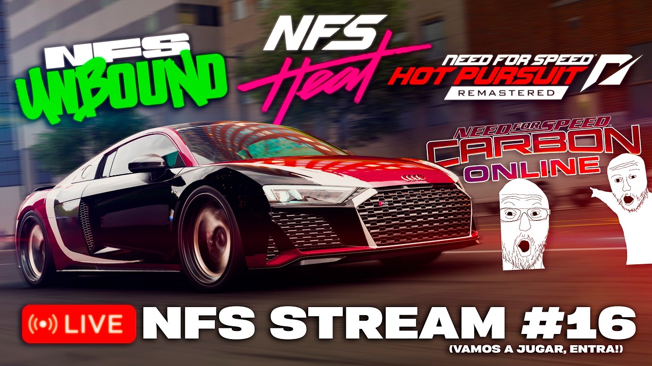 JUGANDO CON SUBS - NFS Heat, NFS Carbon Online, Hot Pursuit Remastered y Unbound! 16