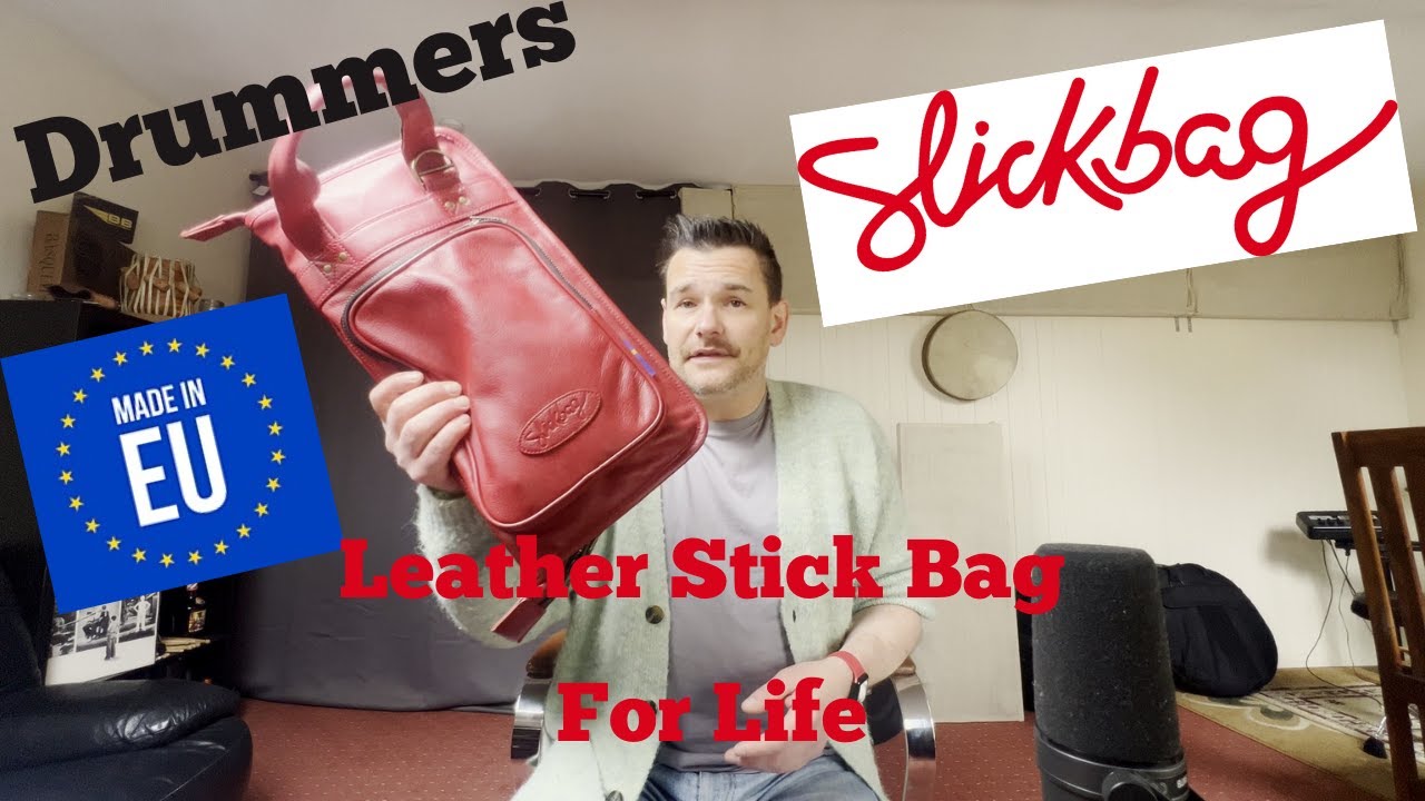 The Ultimate Leather Drum Stick Bag? Slickbag (Sweden) Review | Perfect for European Drummers!
