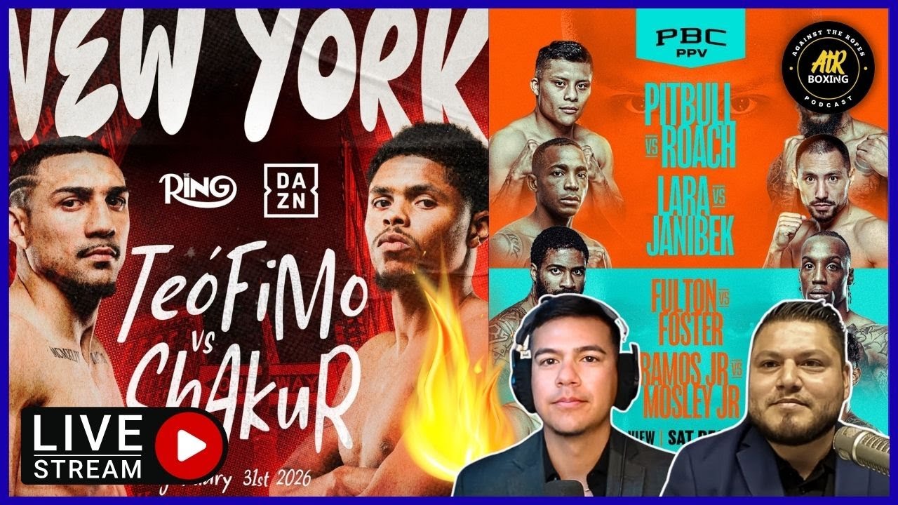 Teofimo vs. Shakur is OFFICIAL / Roach vs. Cruz / Janibek vs. Lara | AtR Podcast 