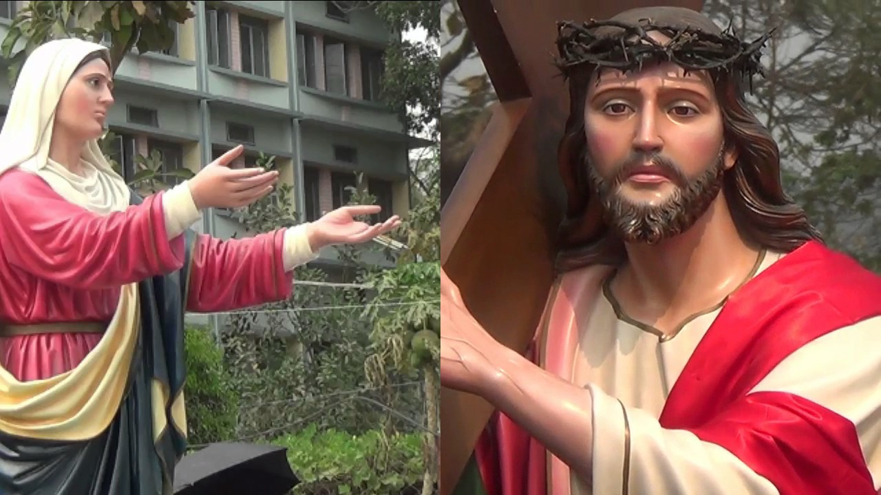 Lanten Prossion at Bandel Church West Bengal on 5th March 2017