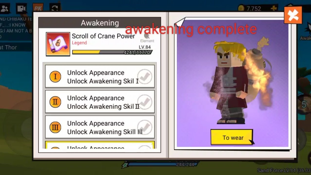 bmgo anime showdown sand force max awakening showcase