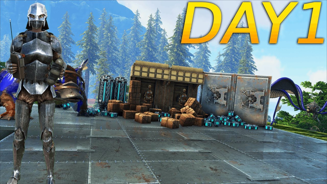 How We Became The RICHEST Tribe On DAY 1 - ARK