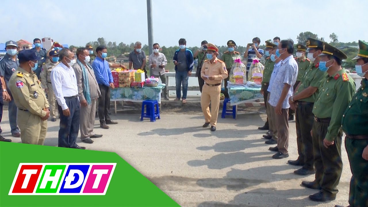 Đồng Tháp: Chúc Tết Chol Cham Thmay tỉnh Prây veng (Campuchia) | THDT