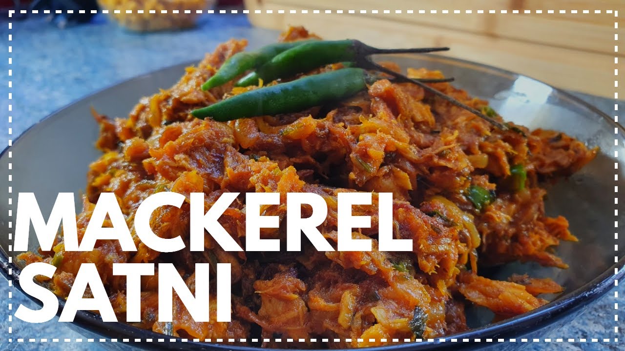 How To Make Mackerel Satni Recipe Bengali Style | Mackerel Masala | Mackerel Recipe