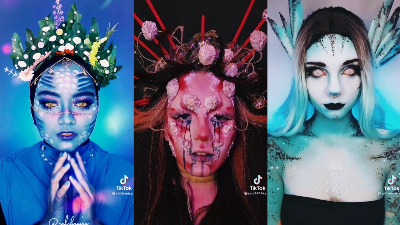 MERMAID MAKEUP🧜TikTok  Compilation