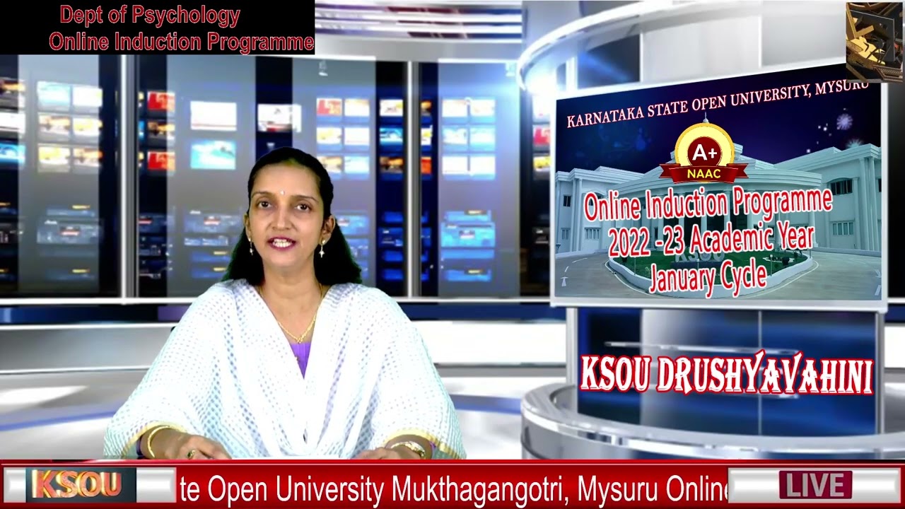 KSOU Dept of Psychology Induction Programme
