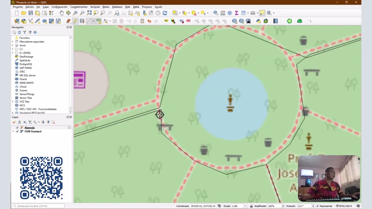 🖼️ Digitalización en QGIS: del papel al mapa interactivo