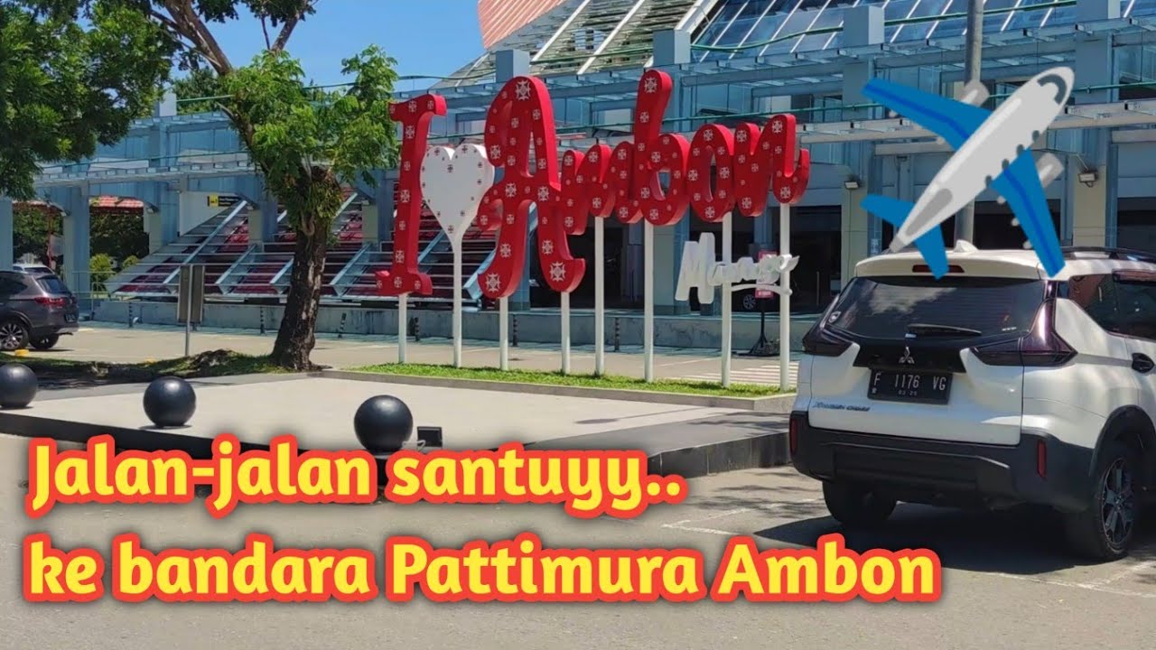 Ambon MotoVlog | Bandara Udara Pattimura Ambon seperti apa sih ⁉️😱🤓