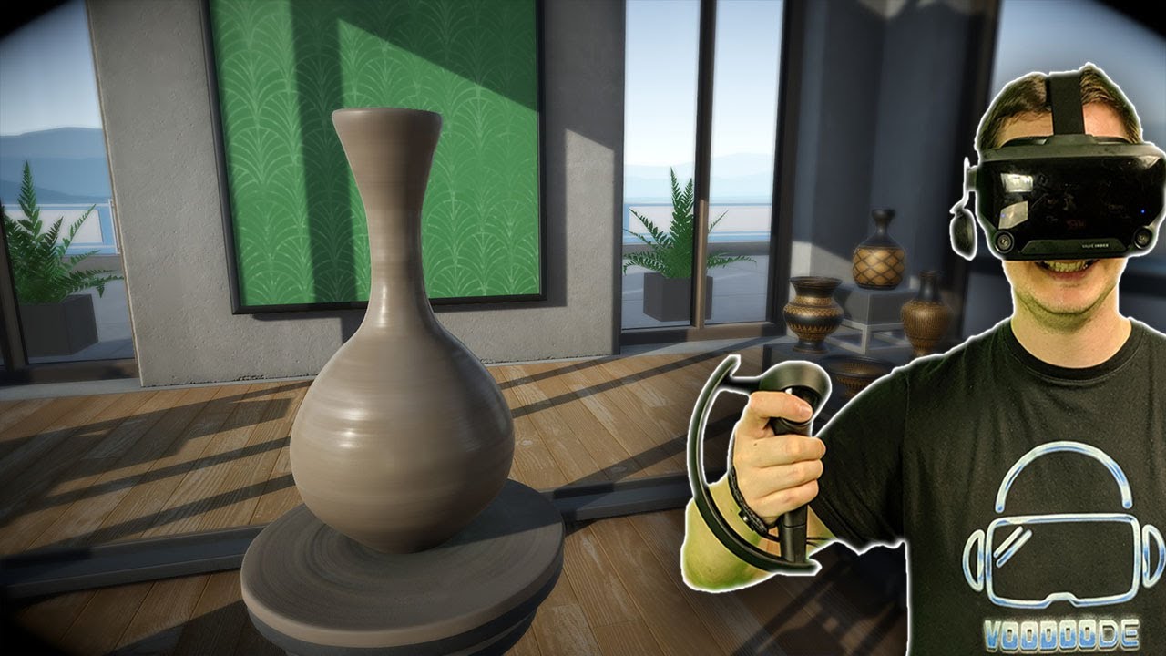 Entspannung gef&auml;llig? Wir t&ouml;pfern in VR! - Let's Create! Pottery VR Gameplay
