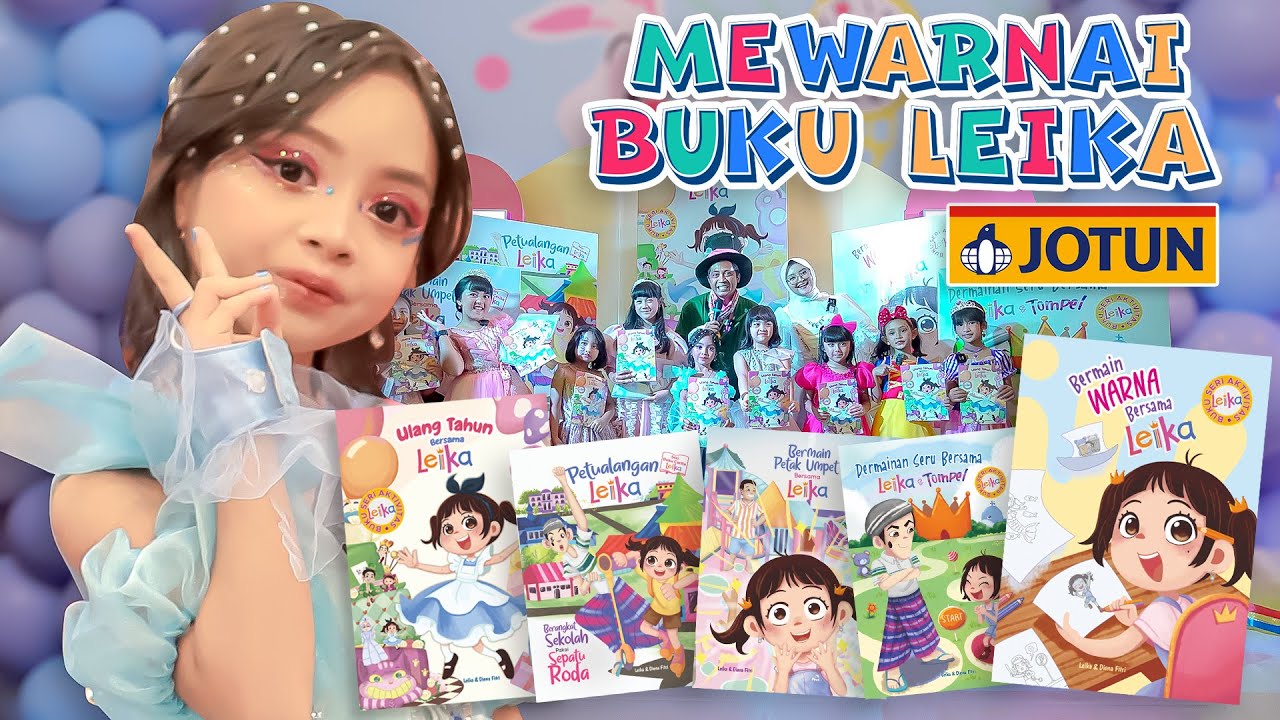 LEIKA MEWARNAI DI PESTA ULANG TAHUN BARENG 100 ORANG 😱 ADA DINAR SAMANTHA DISTA MIKHAYLA QAIREEN