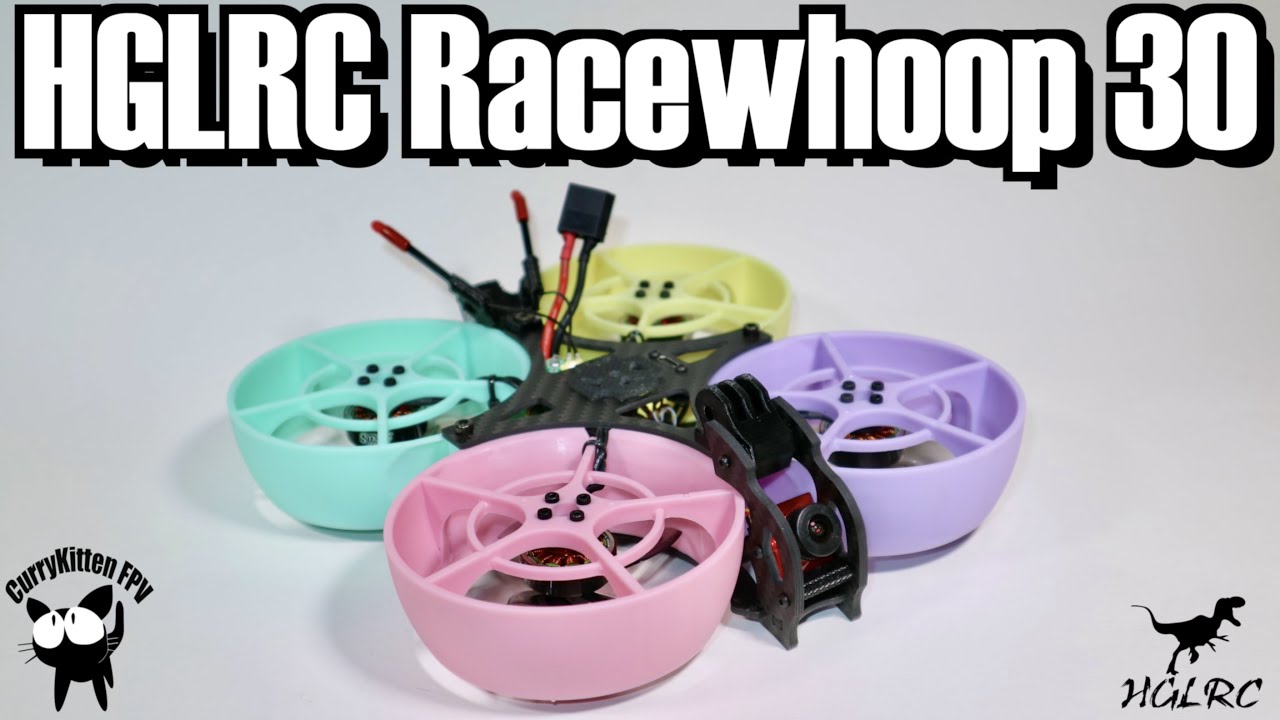 HGLRC RaceWhoop 30.  A Cinewhoop that does Acro?  Supplied by HGLRC