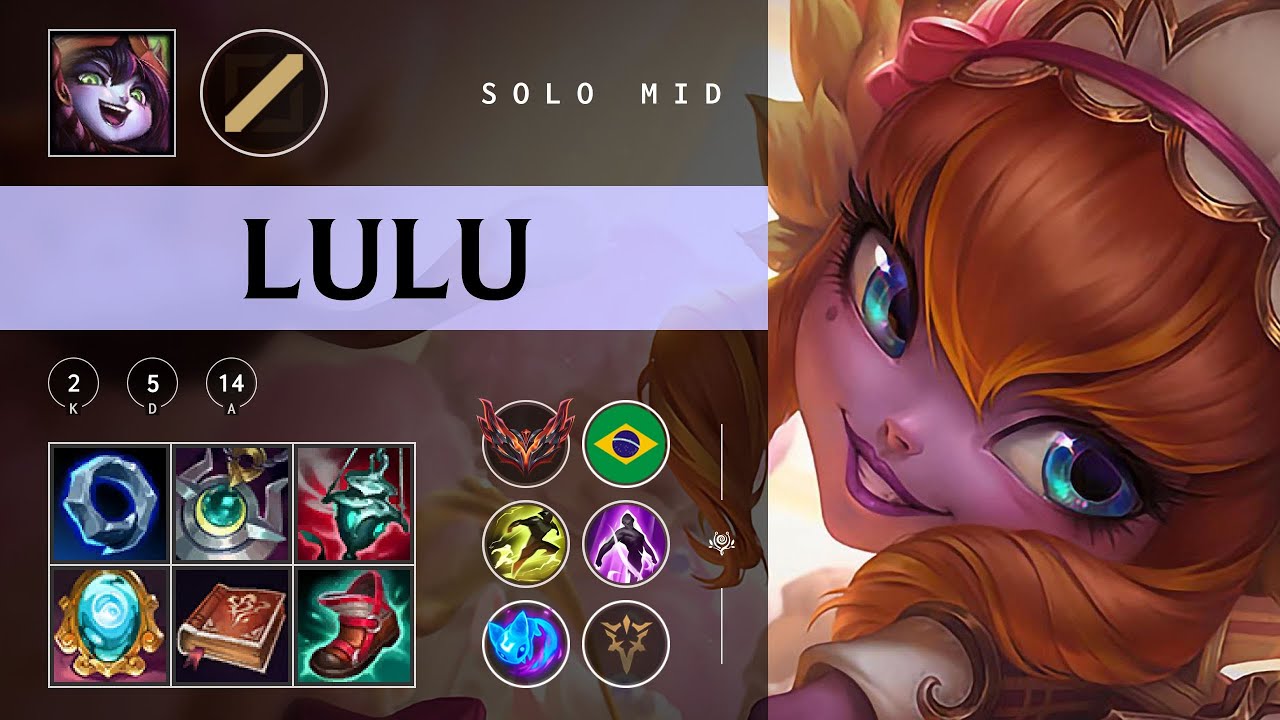 Lulu Mid vs Fizz - BR Grandmaster Patch 25.24