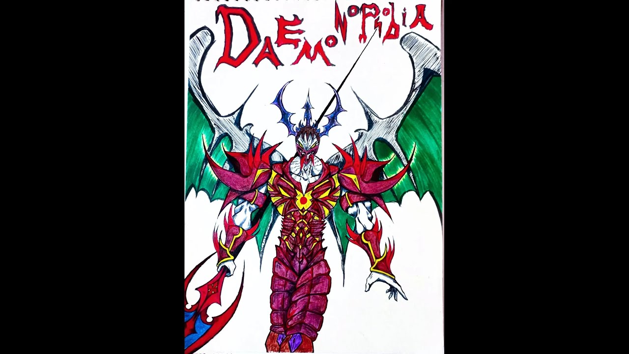 Daemonophobia. It's a new art where I take a phobia and draw my interpretation, 5x speed.