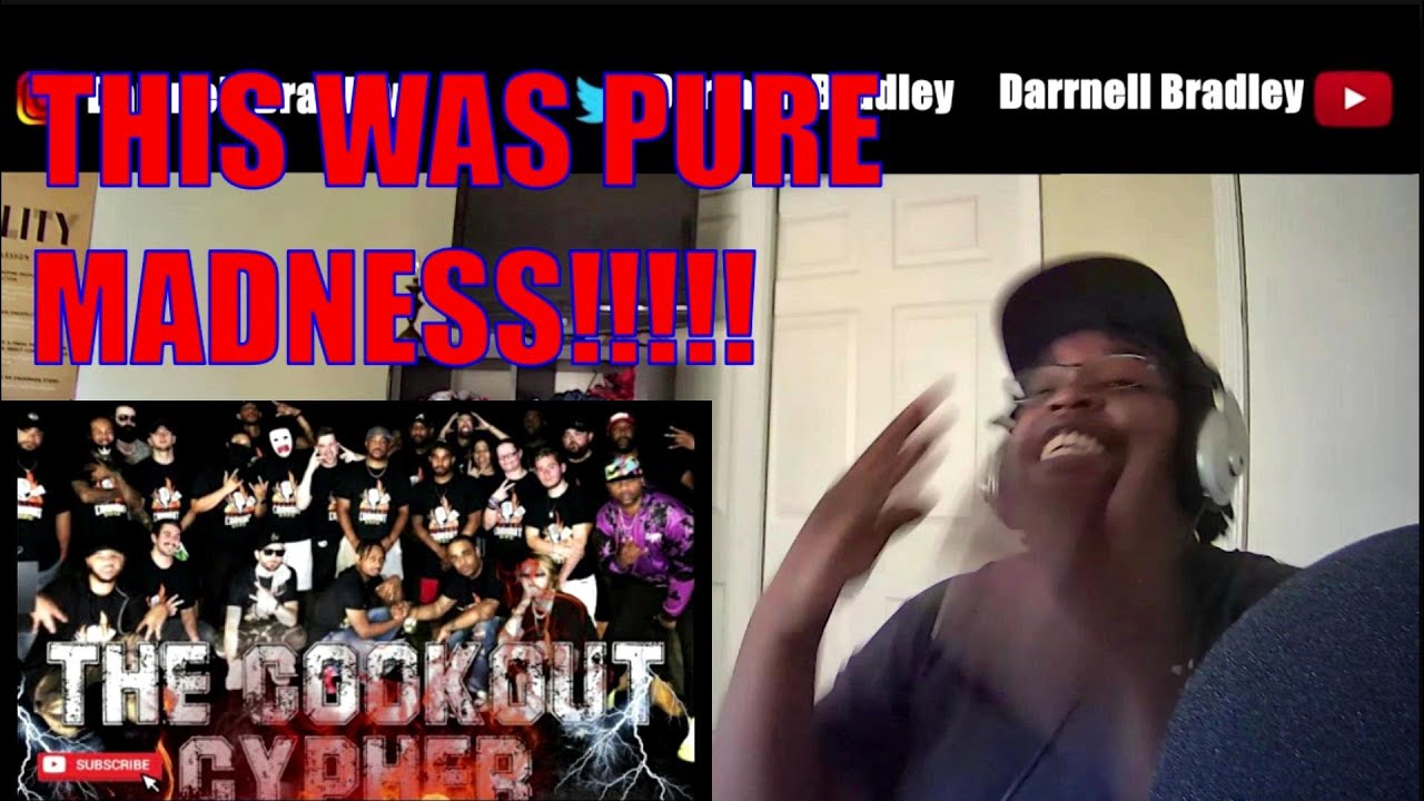 Crypt - Cookout Cypher ft. GAWNE, Futuristic, Vin Jay, 100Kufis, Samad Savage & more/ DB React/Break