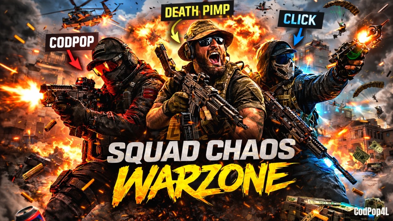 🎮 INSANE Warzone Comeback! 💀 Clutch Kills & Squad Chaos in Call of Duty Warzone LIVE! 🔥