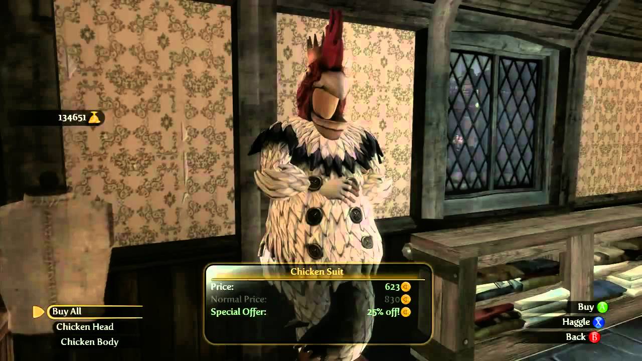 Fable 3 Chicken Suit