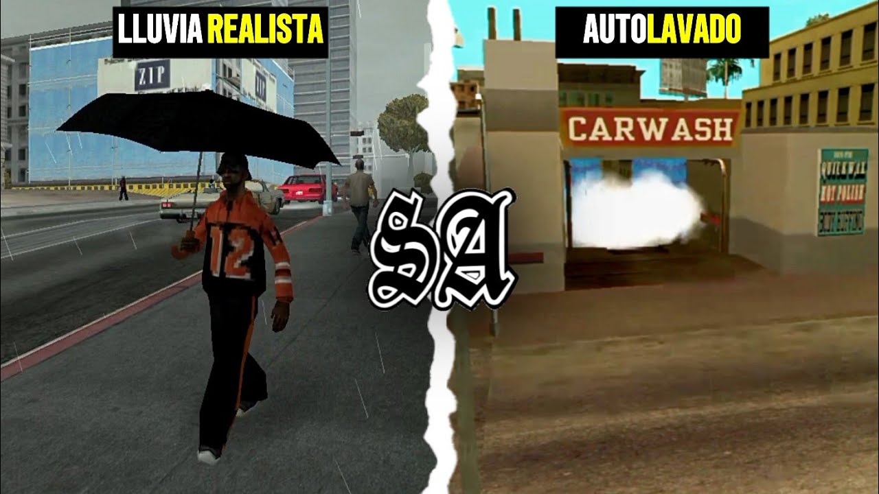 10 Mods REALISTAS Para GTA SA Android