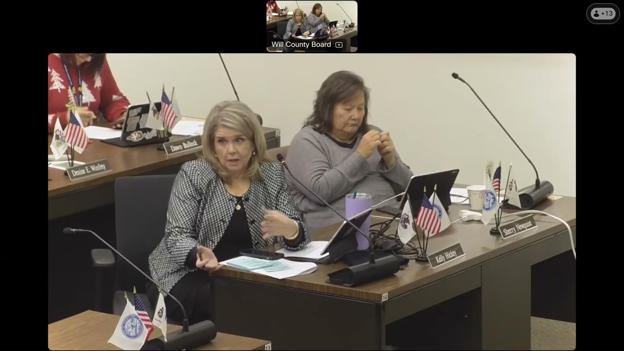 Will County Executive Committee Meeting December 11, 2025