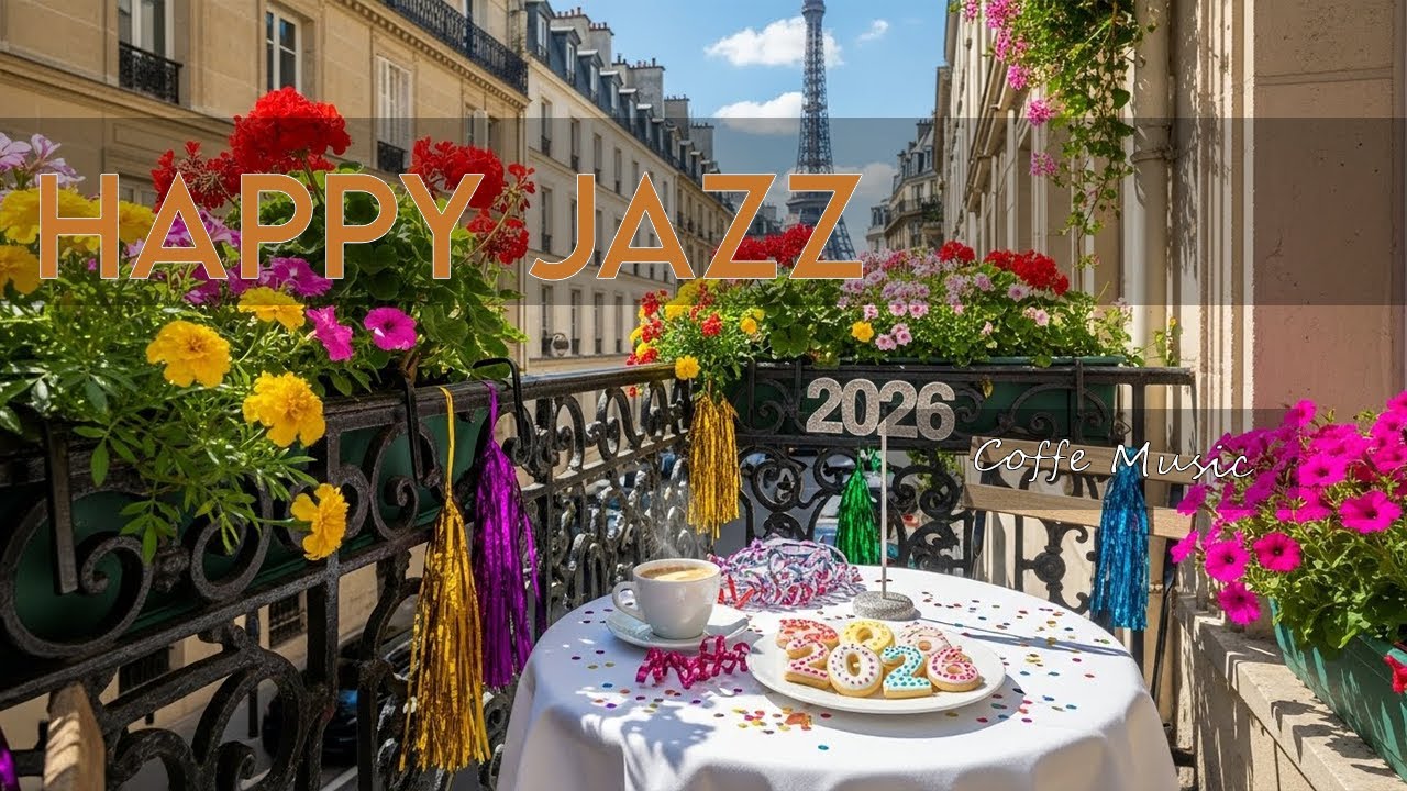 Happy Jazz Music 🌿 Relaxing Coffee Bossa Nova for Peaceful Study, Gentle Work and Easy Mood