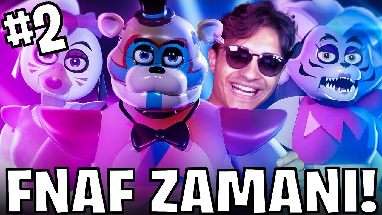 FNAF: Security Breach Oynuyorum! - 2 (CANLI) 🔴