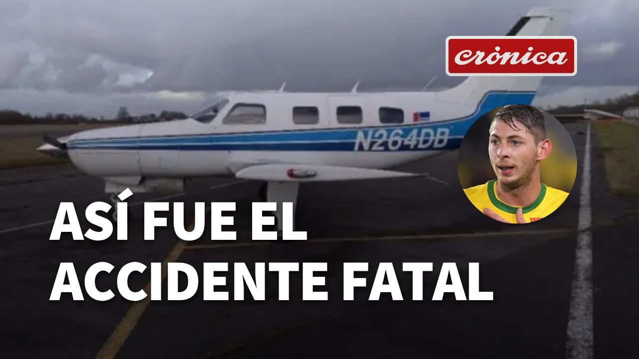 Así se cayó el avión de Emiliano Sala: reconstrucción del accidente que conmocionó al mundo