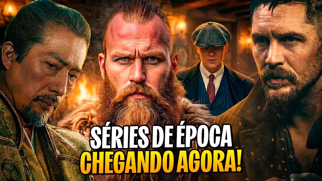 SÉRIES HISTÓRICAS ÉPICAS CHEGANDO EM 2026!
