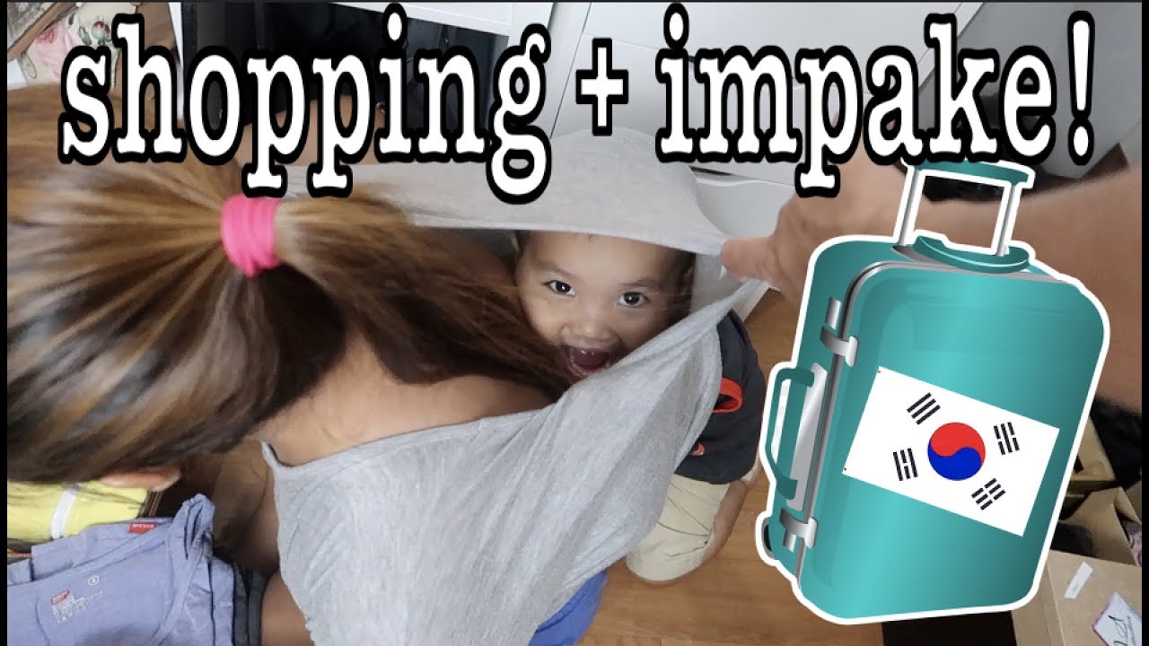 SHOPPING + IMPAKE TO KOREA! - anneclutzVLOGS