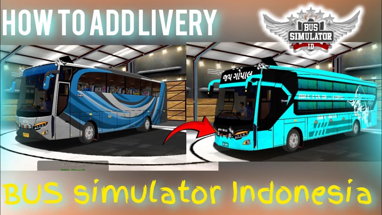 how to add livery in bus simulator Indonesia game|| bus game photo ||Gujarat livery|| #viral#livery