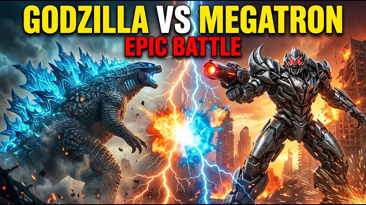 🚨 MEGATRON vs GODZILLA - NUCLEAR Explosion at the End | YOU WON'T BELIEVE THIS