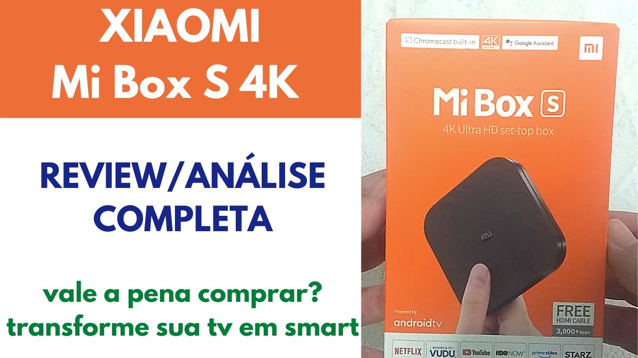 Xiaomi MI BOX S 4K - Análise Completa - Vale a Pena Comprar?