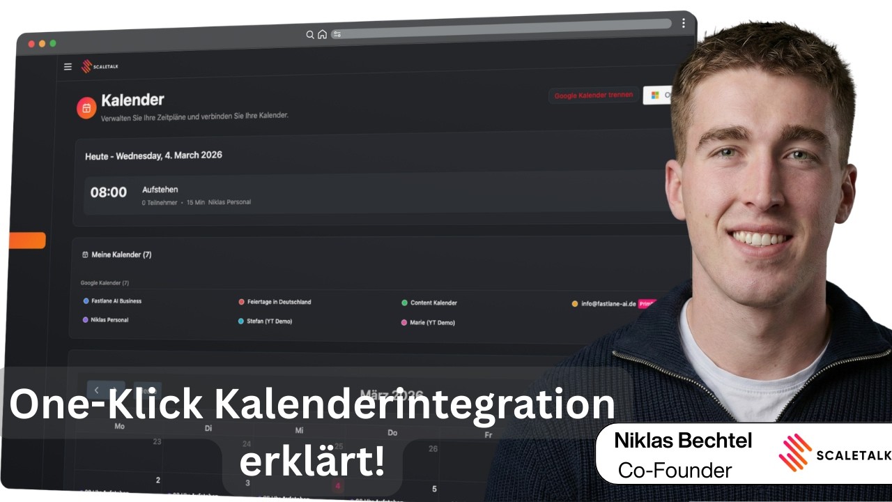 DGSVO-konforme Kalenderintegration mit TelefonAgent in 3min konfigurieren! (ScaleTalk 