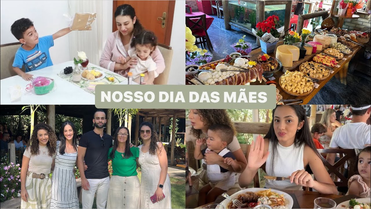 Passamos o dia das mães fora de casa| recebi café da manhã surpresa e mais | LAIS VELOSO