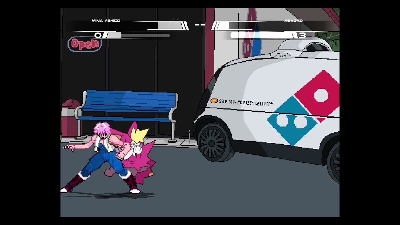 Flame Mane RMB #1277 - Mina Ashido Vs asagao