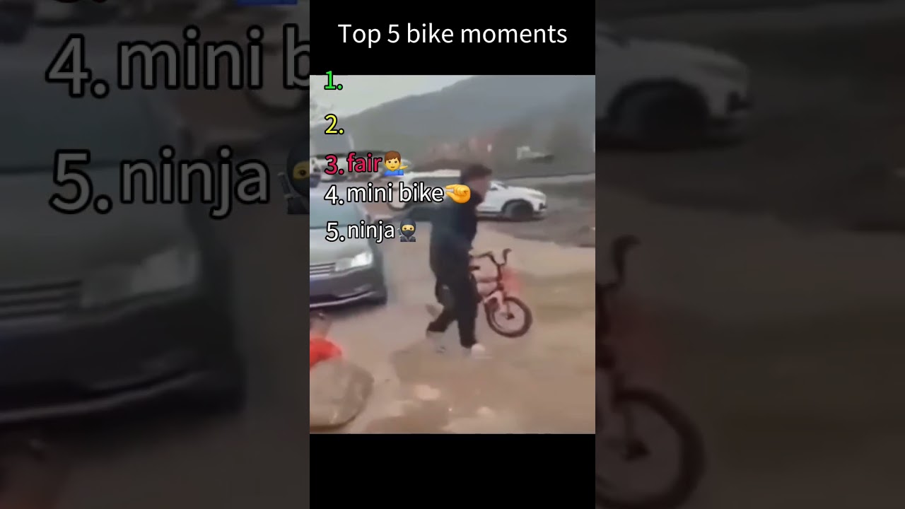 to0 5 bike moments #funnyvideo #funny #top5 #bike