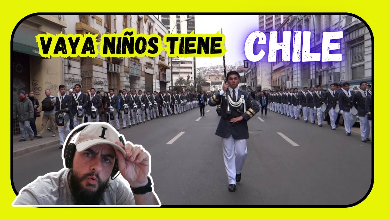 ¿Esto es un DESFILE ESCOLAR? 😲🔥 VALPARAÍSO NOS SORPRENDE