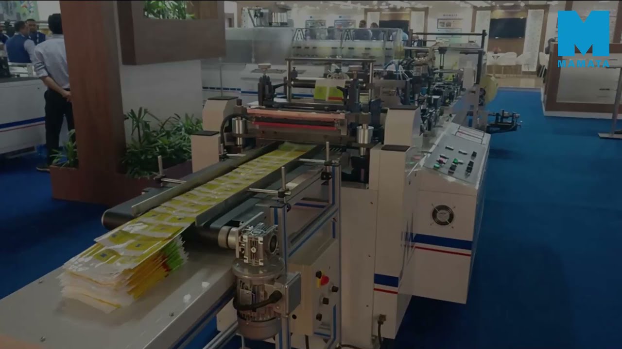 Win 305CP – High Speed Center Seal Pouch Maker | Mamata Machinery