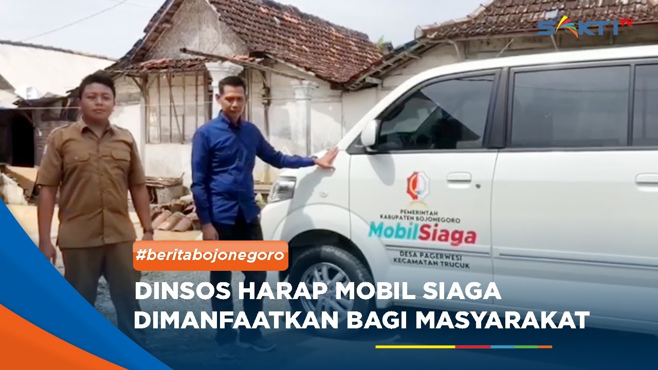 BOJONEGORO - Dinsos Harap Mobil Siaga Dimanfaatkan Bagi Masyarakat