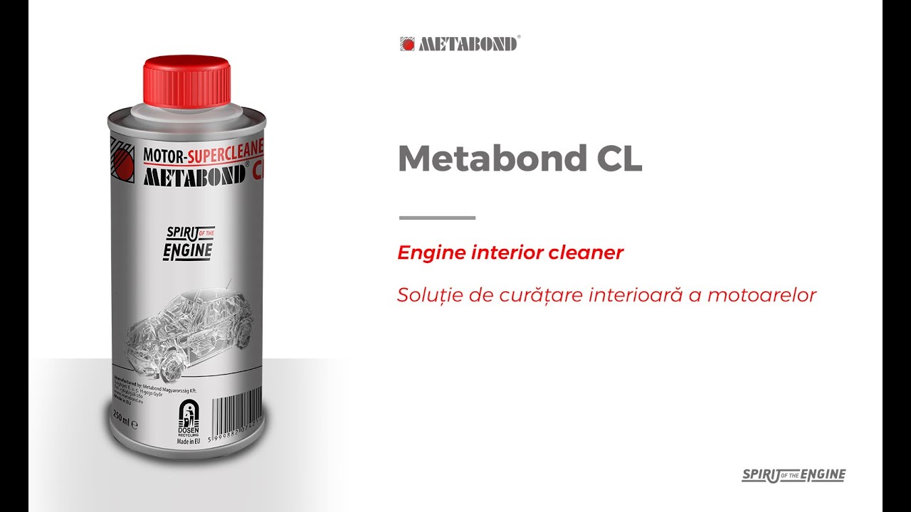 METABOND CL Procedura flush