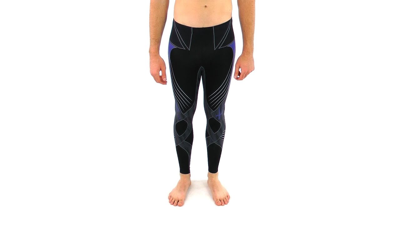 CW-X Men's Revolution Compression Running Tights | SwimOutlet.com
