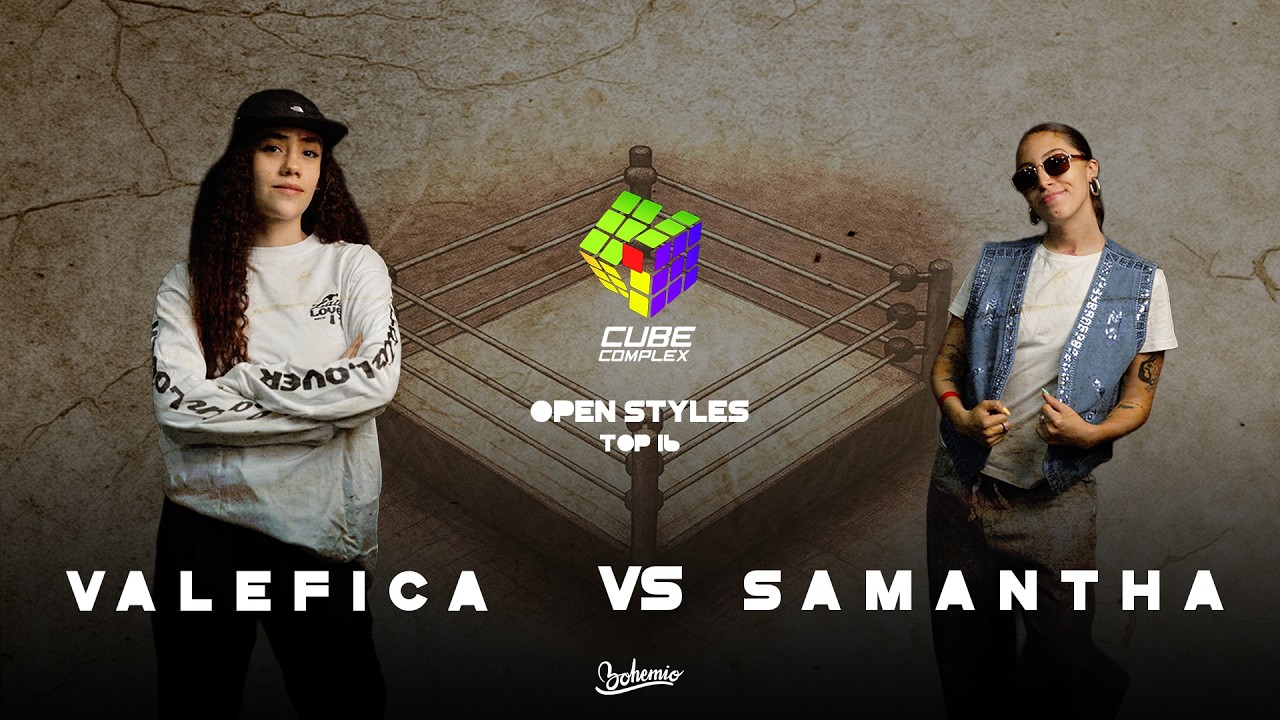 Valefica Vs Samantha | Open Styles | Top 16 | Cube Complex 2026