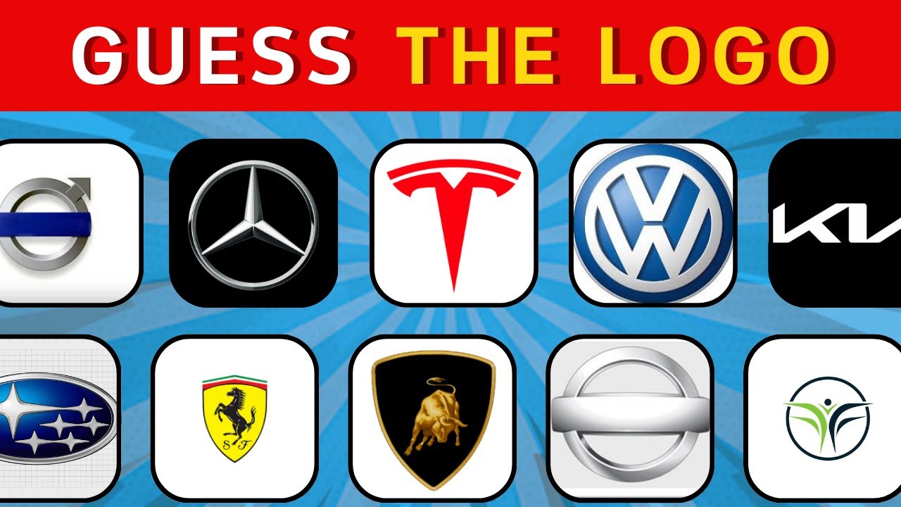 Guess The Car Logo 🚗🔍 | Can You Recognize These Famous Brands?