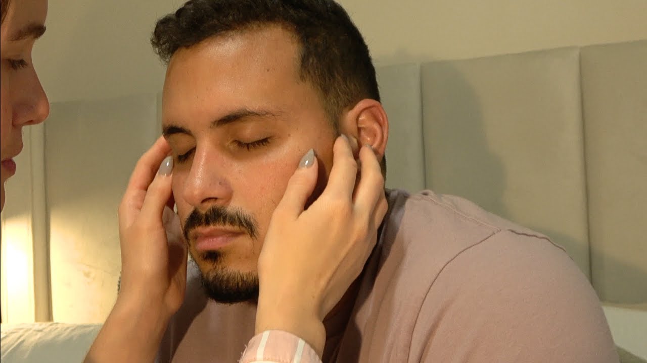 ASMR Face Touching and Back Scratching | with life in-between