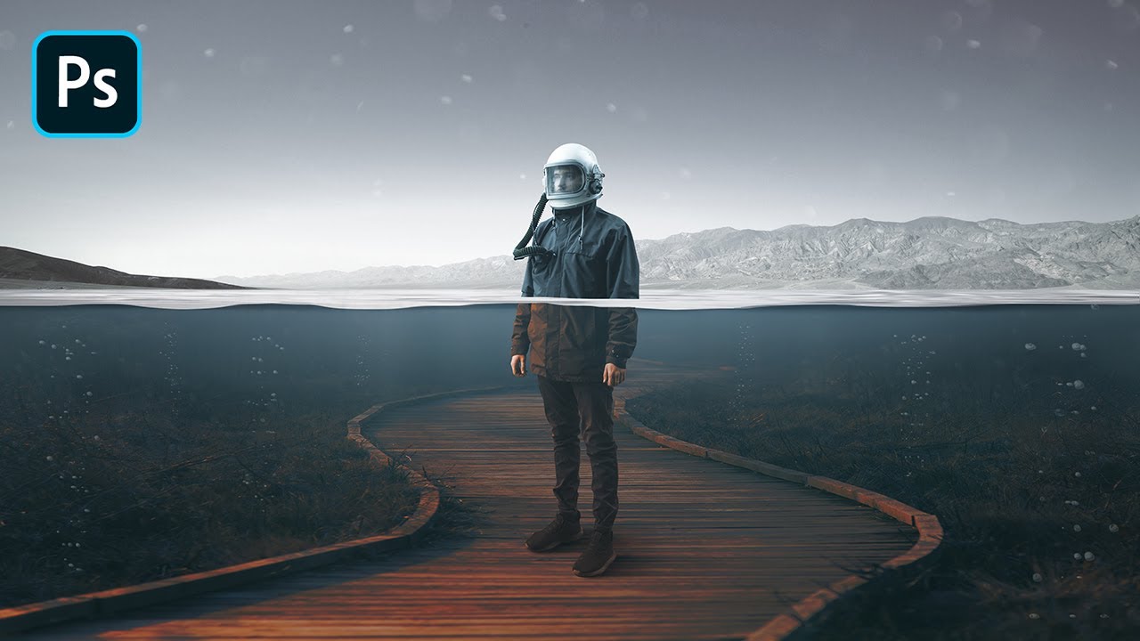 Create Underwater Photo Editing Composites - Photoshop Tutorial