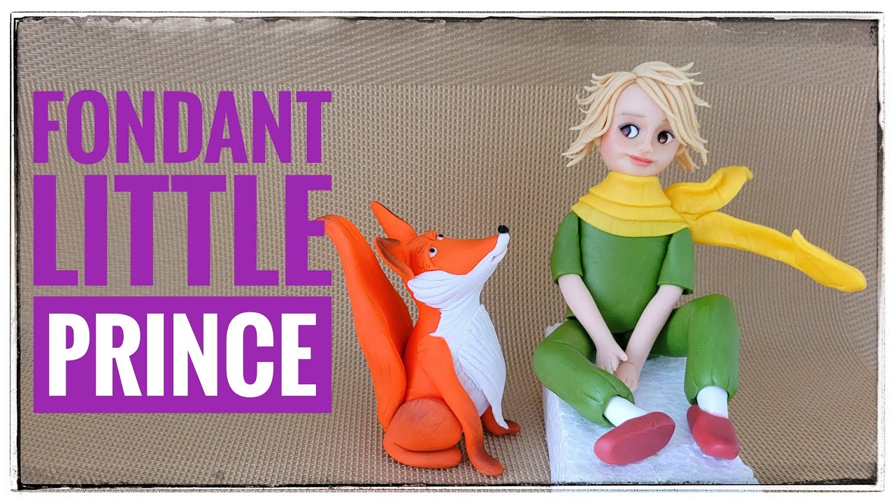 little prince fondant figures:Little Prince Cake Topper | Fondant Tutorial for Beginners