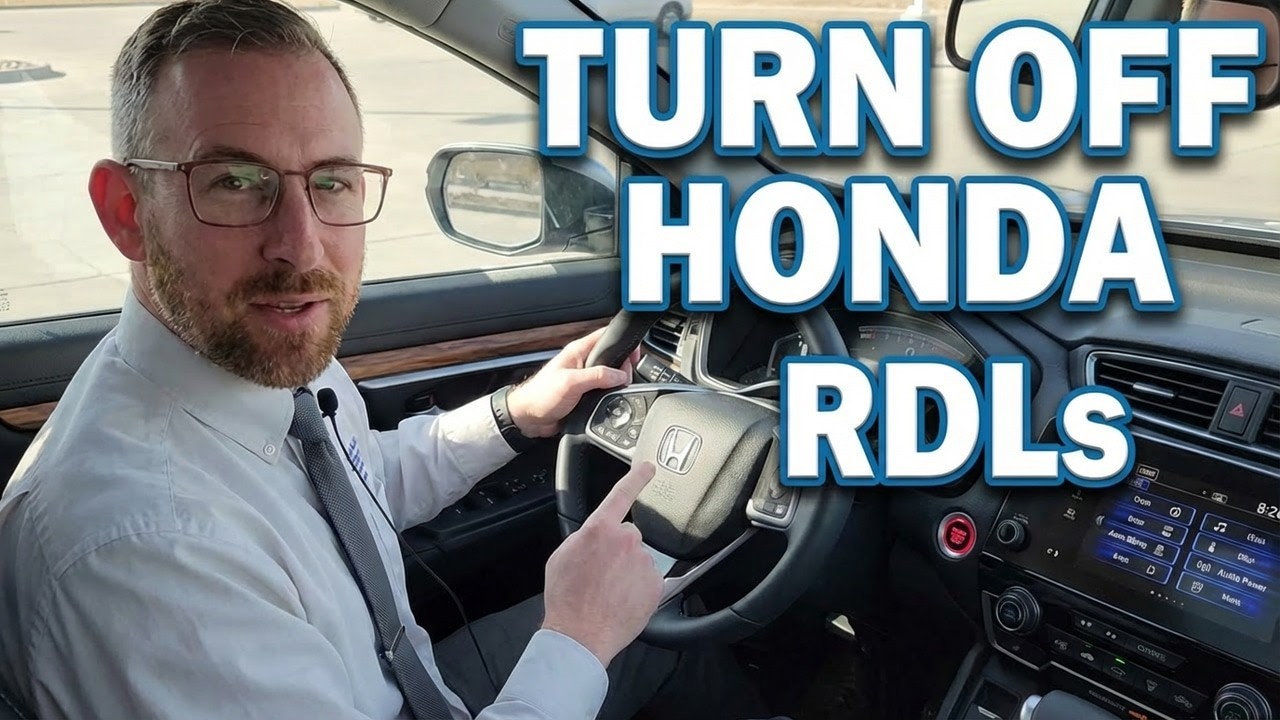 How do I turn off my daytime running lights on my Honda