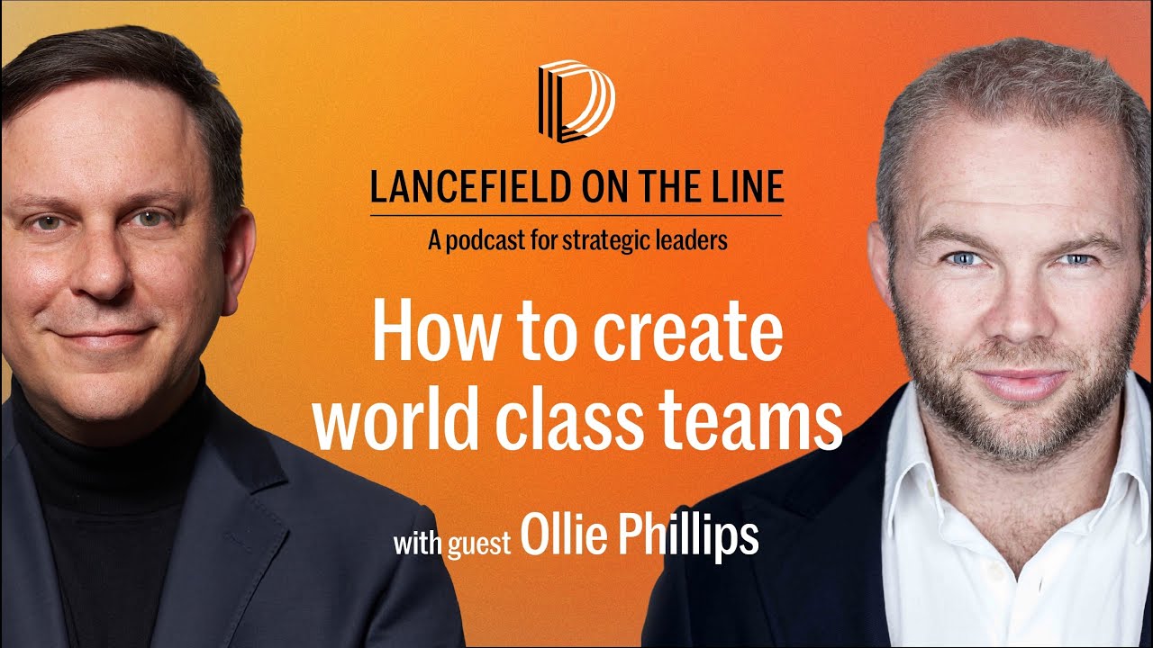 Ollie Phillips: How to create world class teams