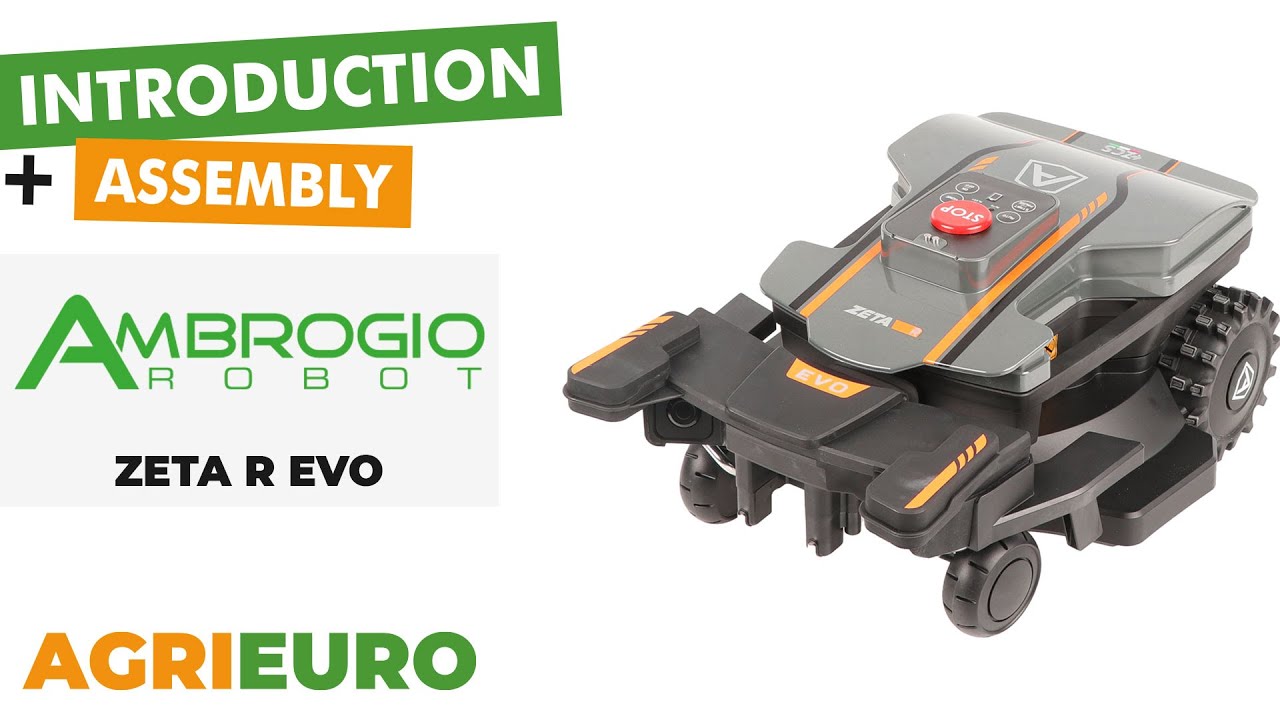 Ambrogio Zeta R EVO - Lawn Mower Robot - Presentation and Assembly