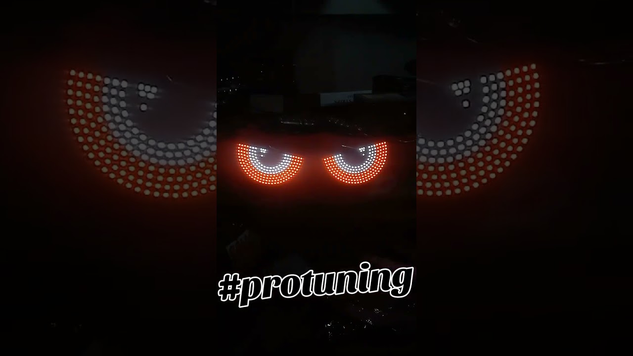 Ojos para autos leds 11 modos el mejor videos explicando lo que querés saber 