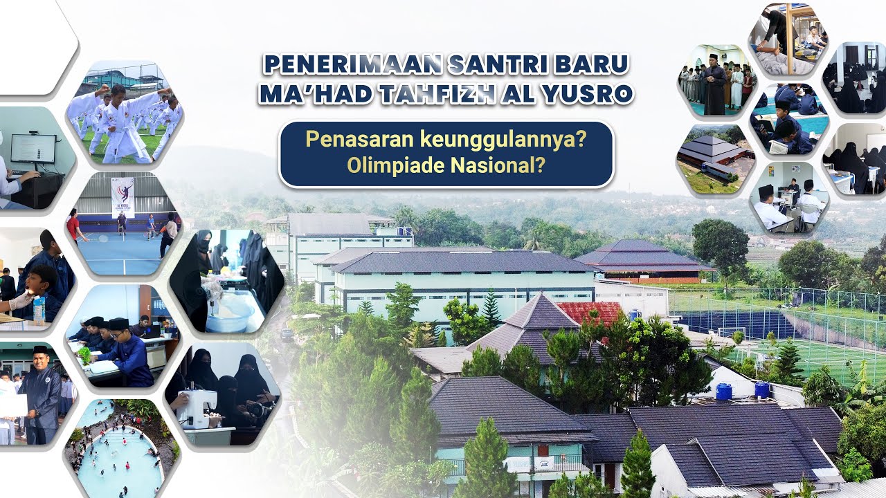 📚Mau hafizh Qur'an & bisa bahasa Arab? Pendaftaran Ma'had Tahfizh Al Yusro Pesantren Sunnah di Bogor