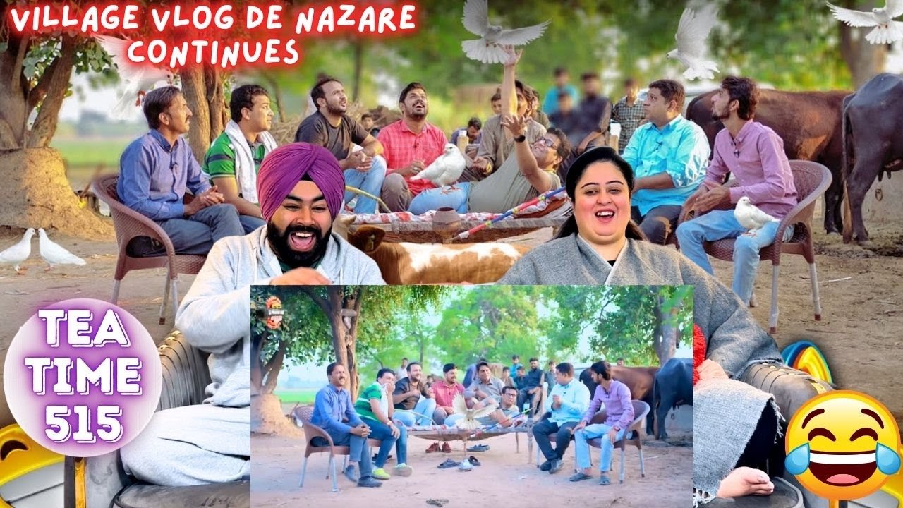 Jani's Preet Bani Reacts On Explore Village With Fun~Pind Diyan Gallan Ne Dil Nu Sukoon De Ta!